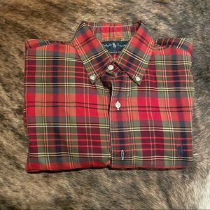 Ralph Lauren Checked Long Sleeve Button-up with Pocket